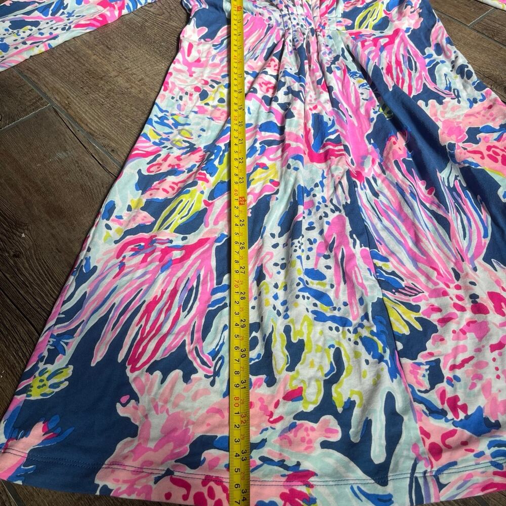 Lilly Pulitzer Margate Sunken‎ Treasure Indigo Dress Small - Picture 4 of 6